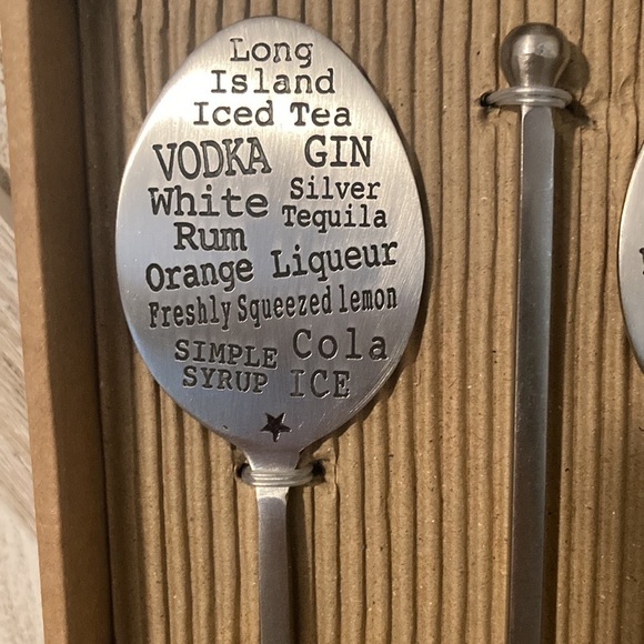 Towle Hand Stamped Cocktail Stirrers - Picture 2 of 9